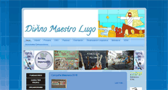 Desktop Screenshot of divinomaestrolugo.com